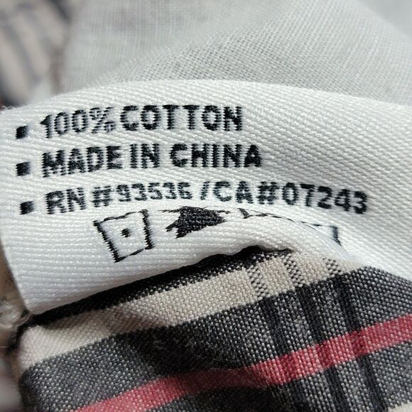 Ecko Unltd Cargo Shorts w/ Draw String Tie White, Black & Red Stripe - Size 38 - Picture 9 of 9